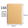 Professional sketchbook Thick paper 160 GSM Spiral notebook